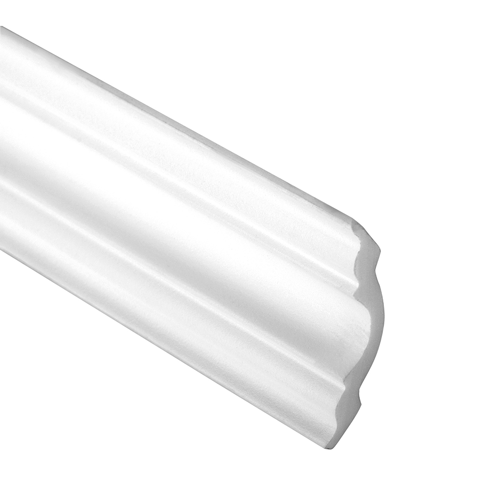 Плинтус потолочный из пенополистирола 50х50х2000 мм под натяжной потолок с возможностью светодиодной подсветки Плинтэкс I50/50SC