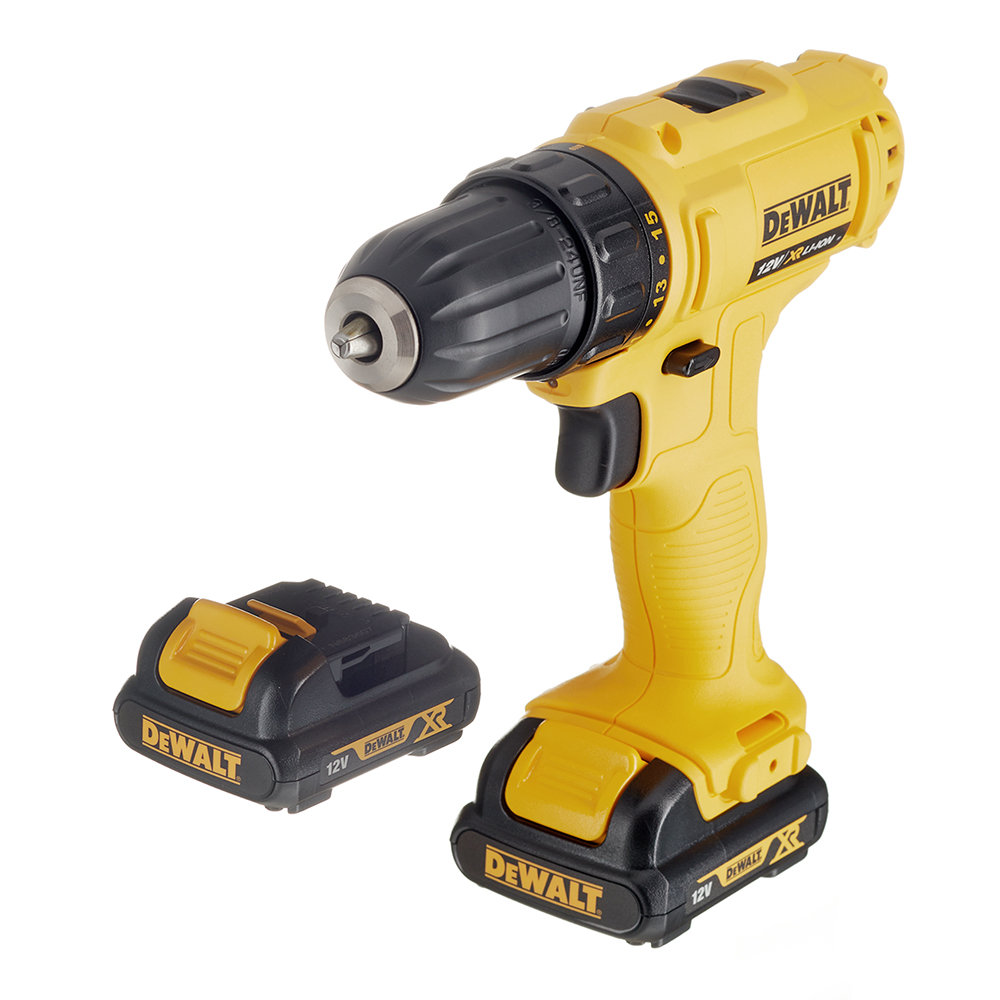 Дрель-шуруповерт аккумуляторная DeWalt DCD700C2 12 В 1,3 Ач Li-Ion 2 АКБ и ЗУ