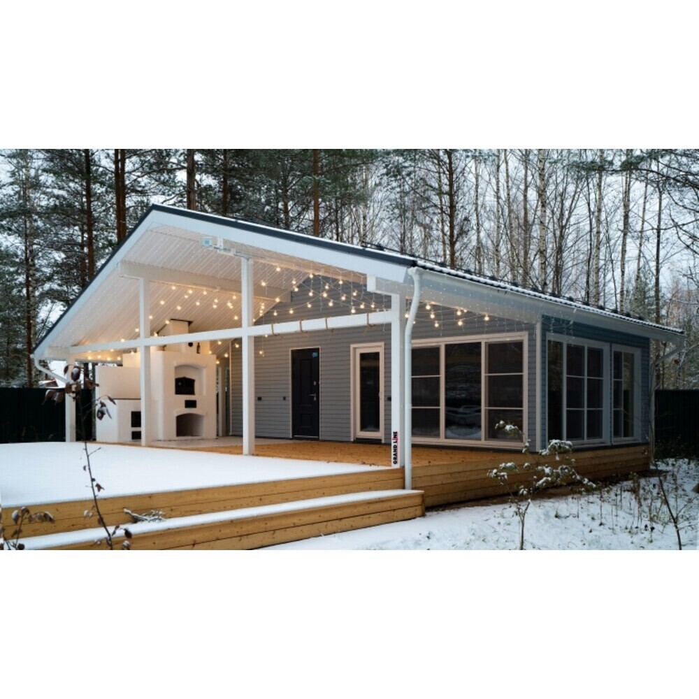 Сайдинг Grand Line Color Plus 3660х203 мм голубой
