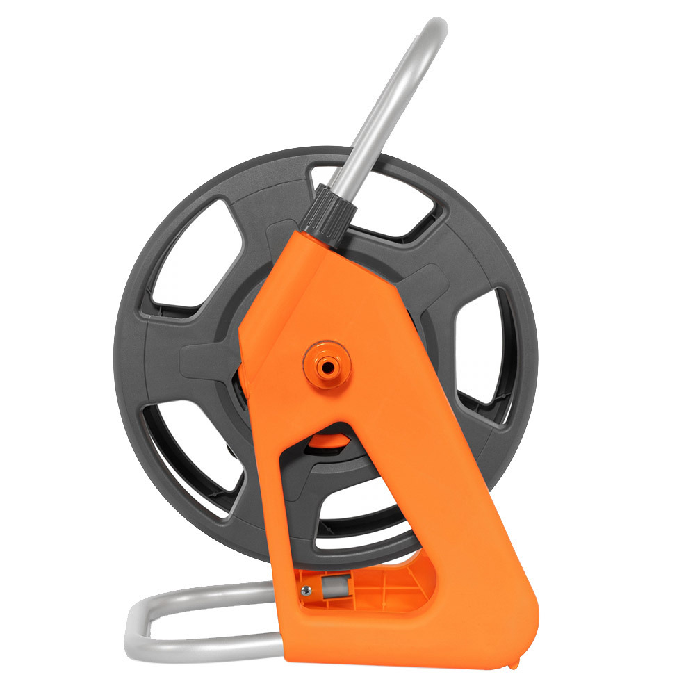 Катушка для хранения шланга Daewoo металлическая с набором коннекторов (DWR 1050)