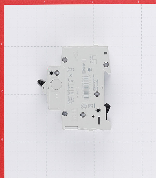 Автоматический выключатель модульный ABB S202 2P 25А тип C 6 кА 400 В (2CDS252001R0254)