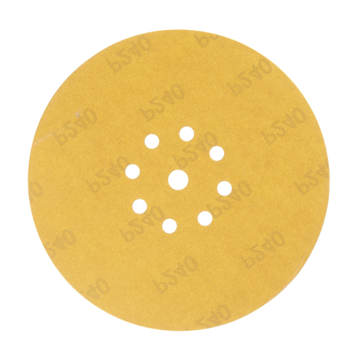 Диск шлифовальный КМ Gold d225 мм Р240 на липучку бумажная основа (5 шт.)