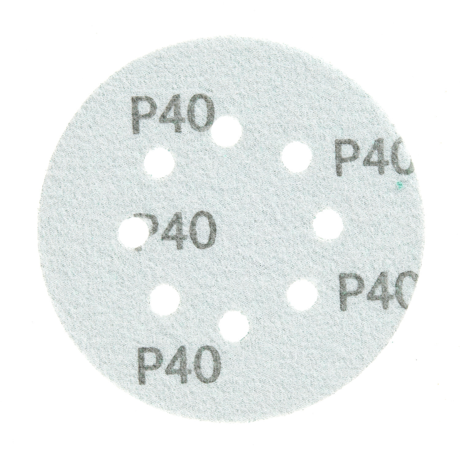 Диск шлифовальный КМ Green Film d125 мм P40 на липучку пленочная основа (5 шт.)