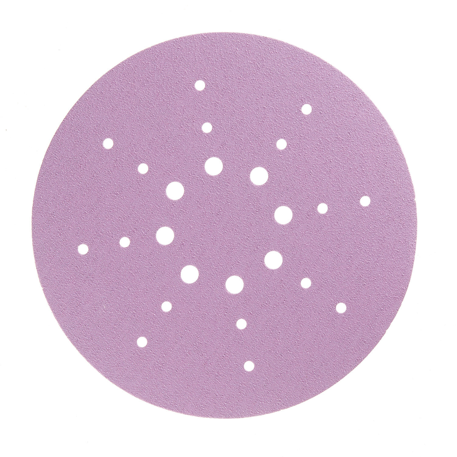 Диск шлифовальный КМ Purple d225 мм Р80 на липучку бумажная основа (5 шт.)