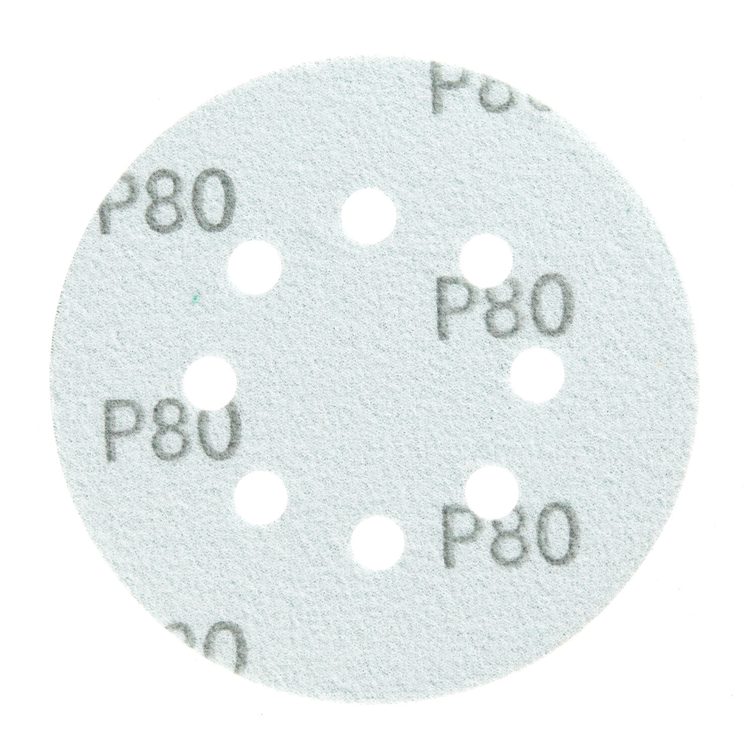 Диск шлифовальный КМ Green Film d125 мм P80 на липучку пленочная основа (5 шт.)
