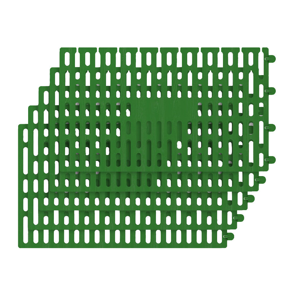 Забор декоративный Green Glade 35х21 см сборный зеленый