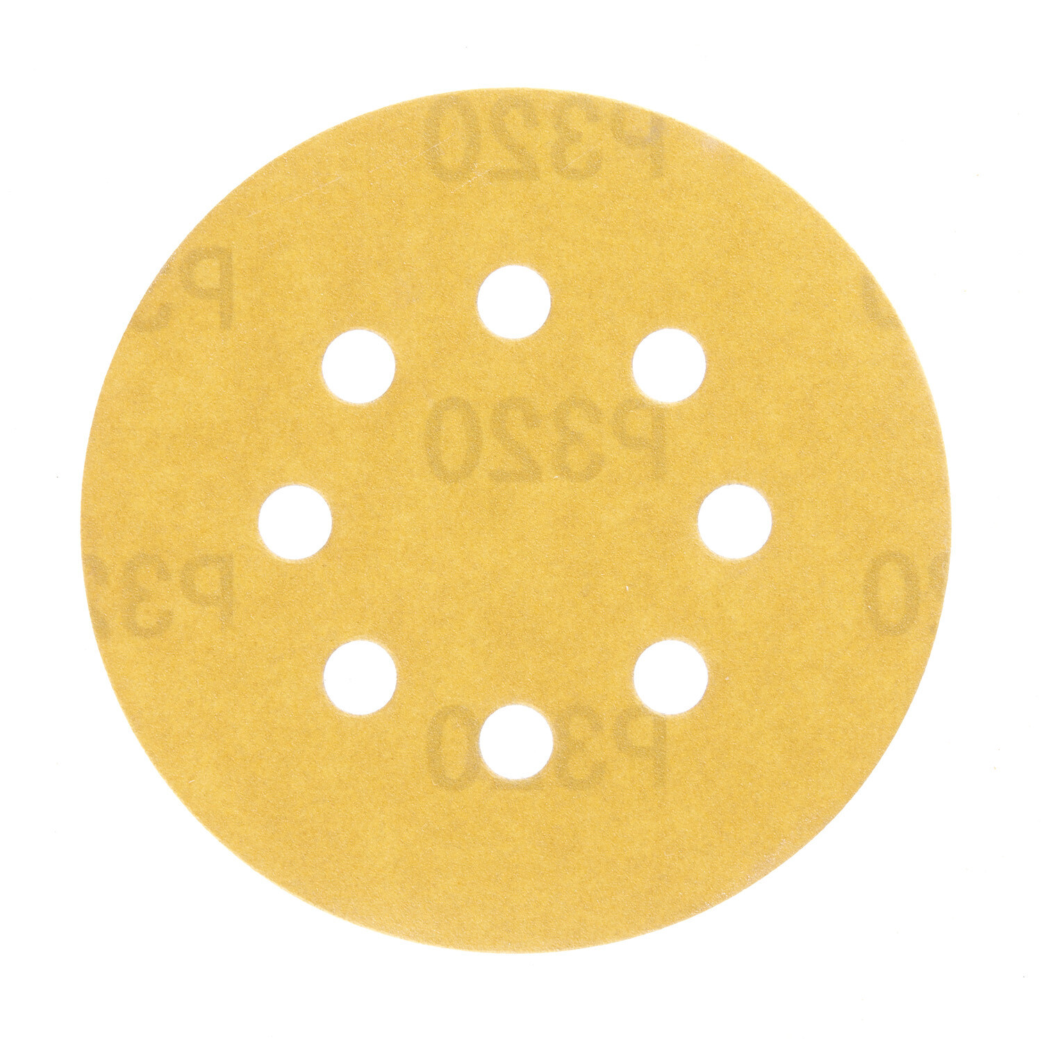 Диск шлифовальный КМ Gold d125 мм P320 на липучку бумажная основа (5 шт.)
