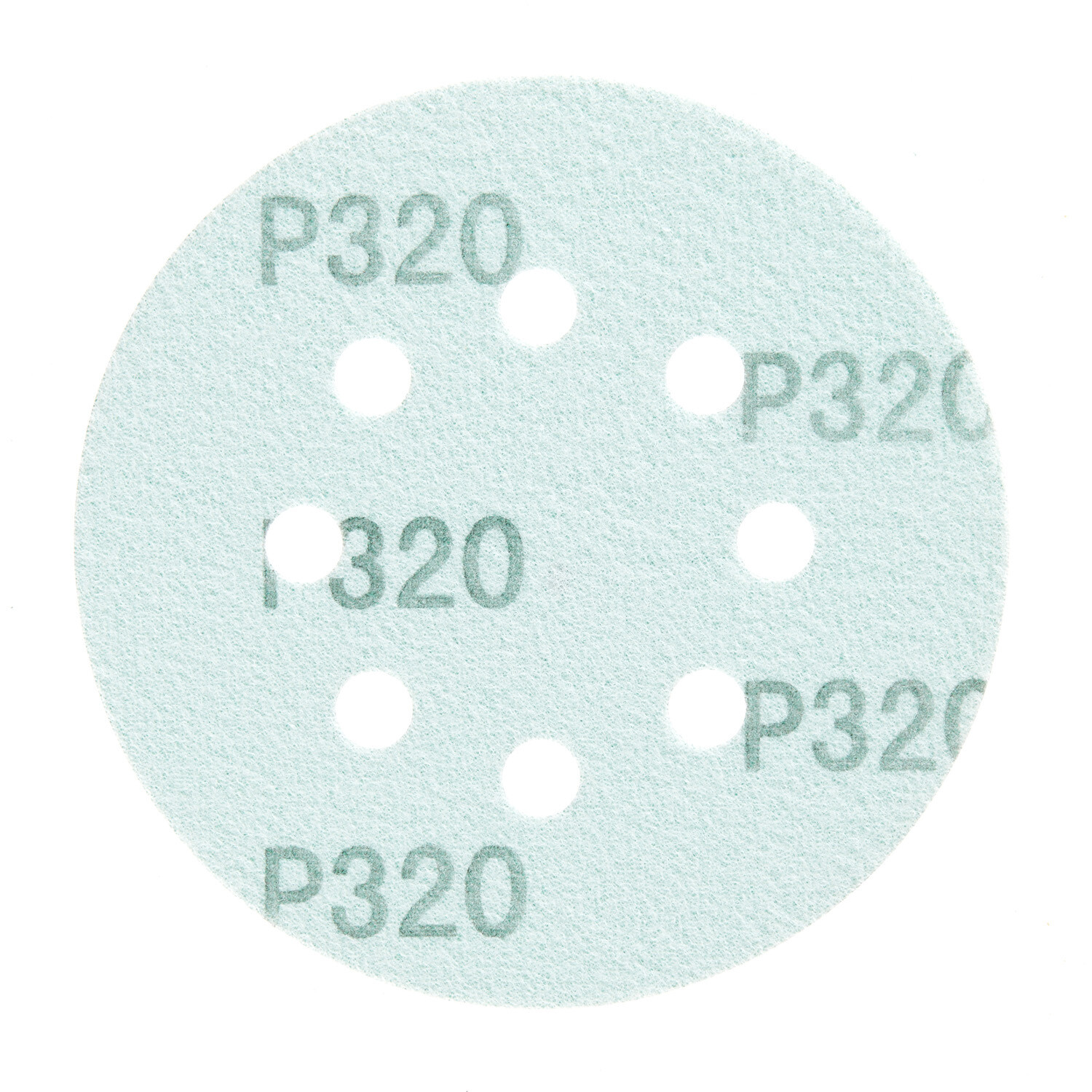 Диск шлифовальный КМ Green Film d125 мм P320 на липучку пленочная основа (5 шт.)