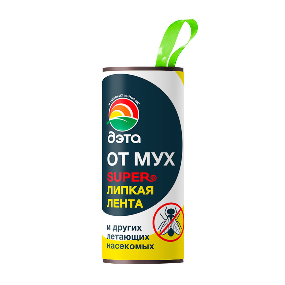 Средство для защиты от мух лента липкая Дэта Супер (4 шт.)