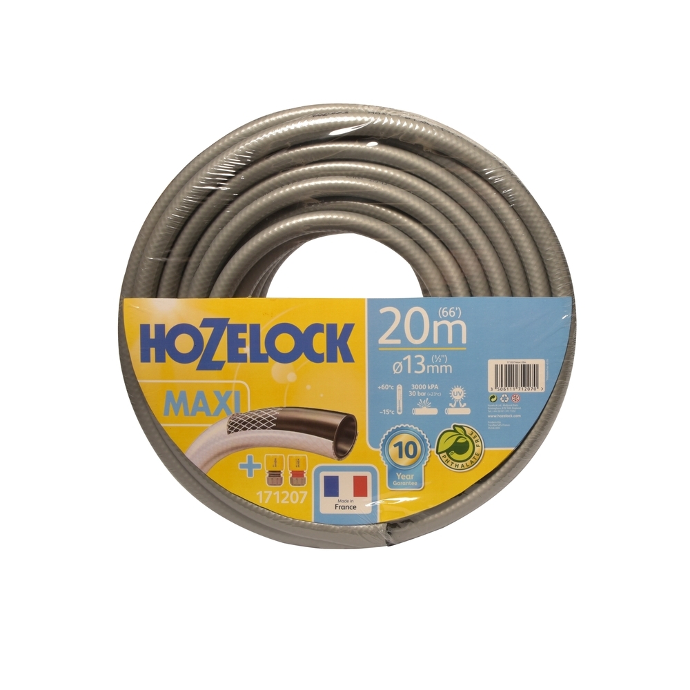Шланг поливочный 1/2 20 м трехслойный HoZelock Tricoflex Maxi ПВХ с коннекторами (171207)