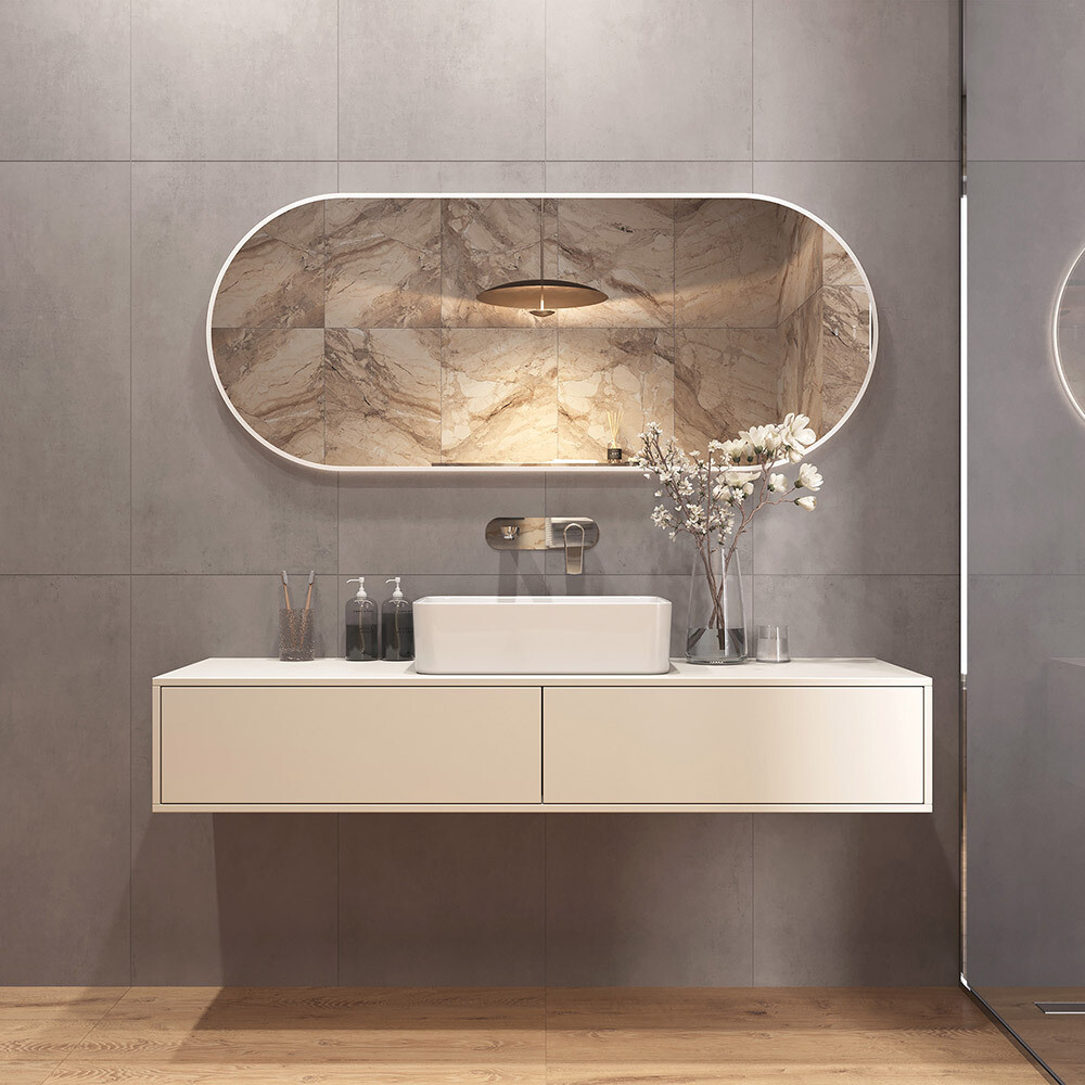 Керамогранит Cersanit Oregon бежевый 898х448х8 мм (3 шт.=1,206 кв.м)