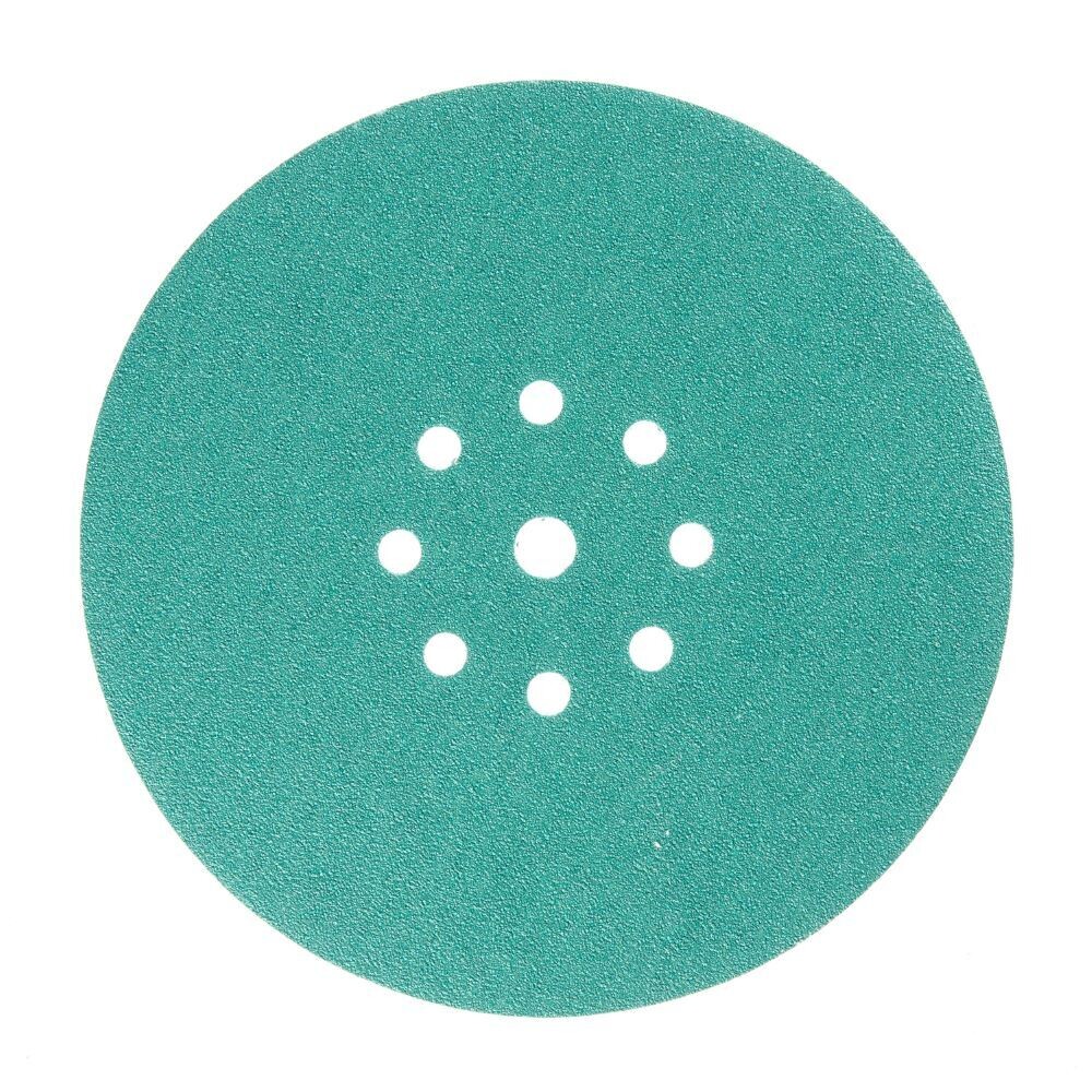 Диск шлифовальный КМ Green Film d225 мм Р60 на липучку пленочная основа (3 шт.)