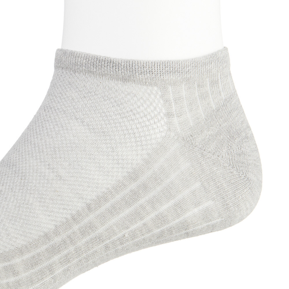 Носки мужские низкие Hesler кардная пряжа 41-43 серые (3 пары)