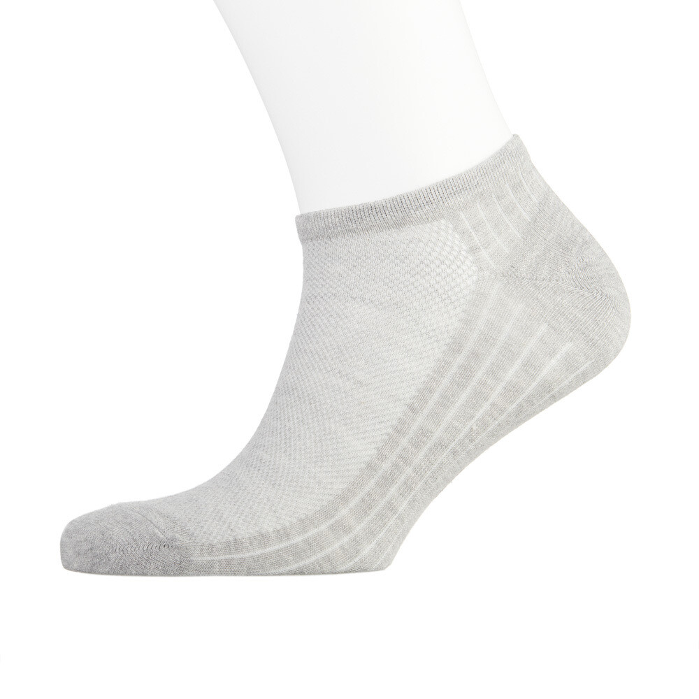 Носки мужские низкие Hesler кардная пряжа 41-43 серые (3 пары)