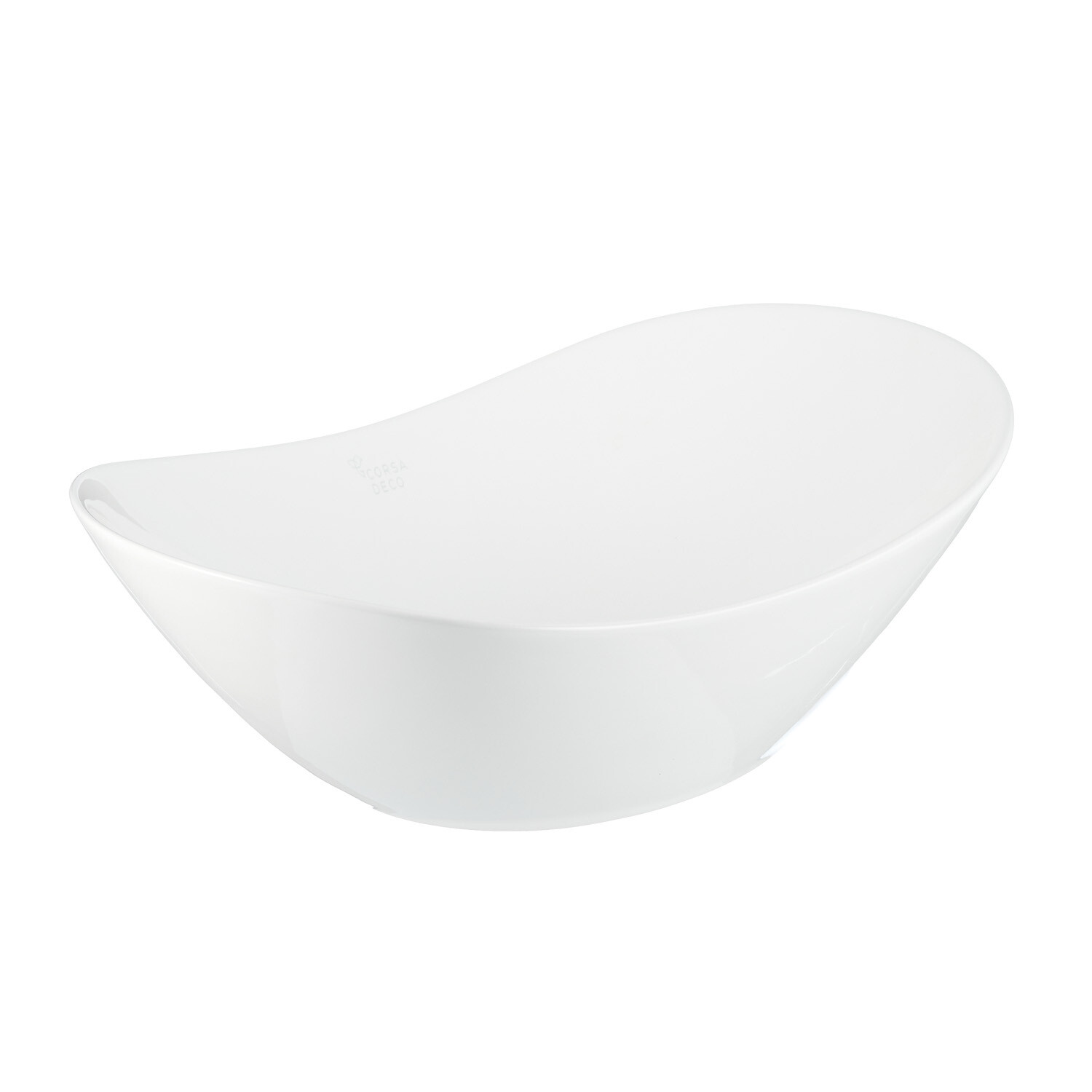 Раковина Corsa Deco WX100 44 см накладная белая (ABWX41C)