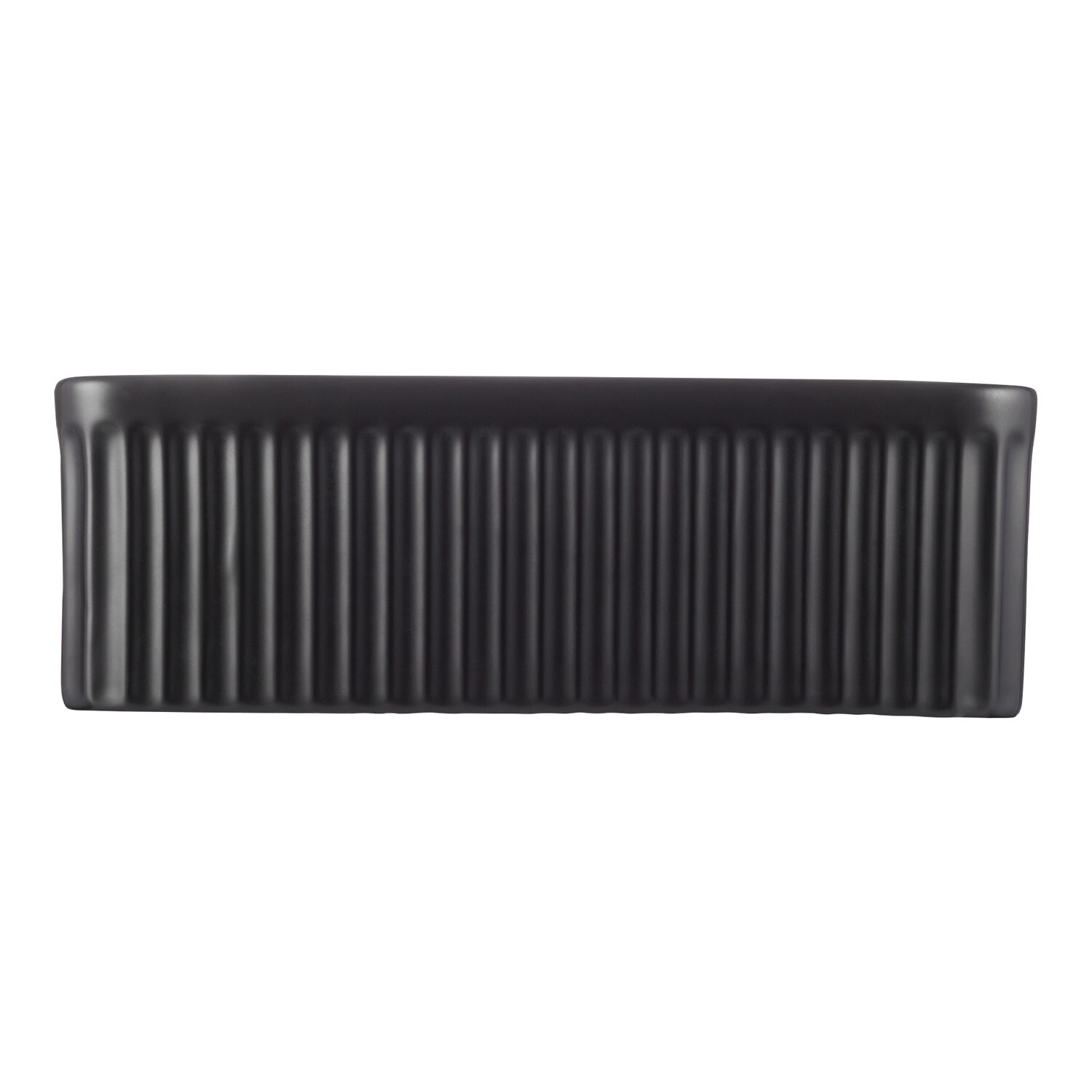 Раковина Corsa Deco Lines 37 см накладная черная (ABLVX37QB)
