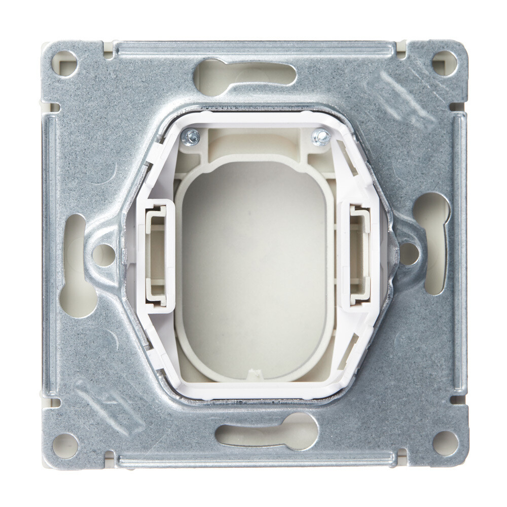 Вывод кабеля Systeme Electric ArtGallery встраиваемый алюминий (GAL000399)