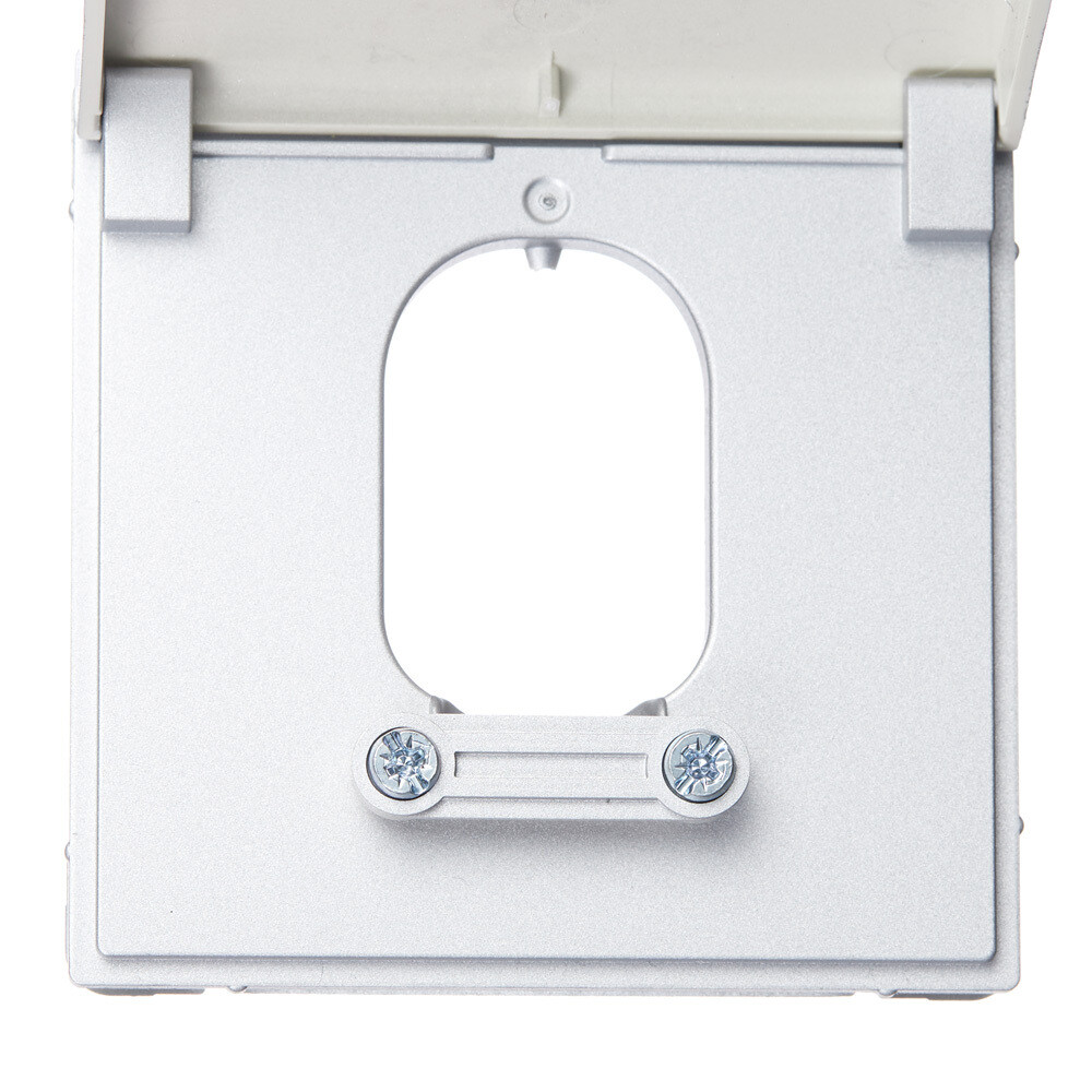 Вывод кабеля Systeme Electric ArtGallery встраиваемый алюминий (GAL000399)