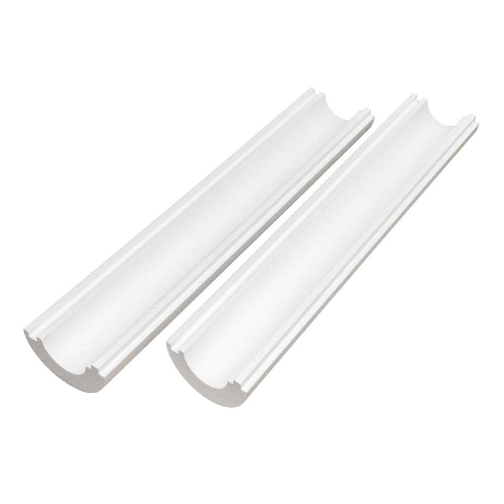 Теплоизоляция для труб Knauf Therm Скорлупа 110х50х1000 мм белая