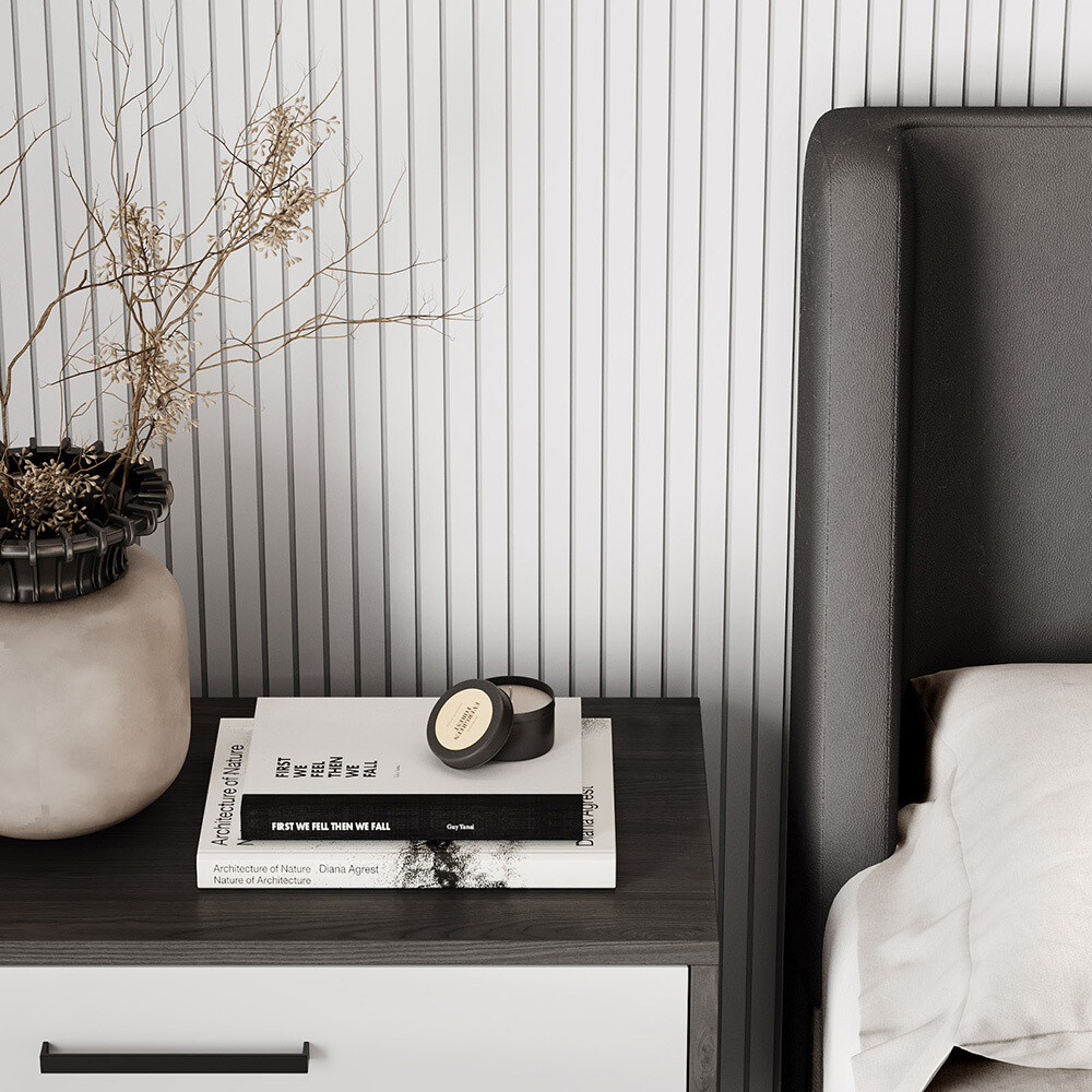 Панель декоративная из экополимера 200х2600х8 мм Bello Deco XPS СП 06/2.6 белая 0,52 кв.м