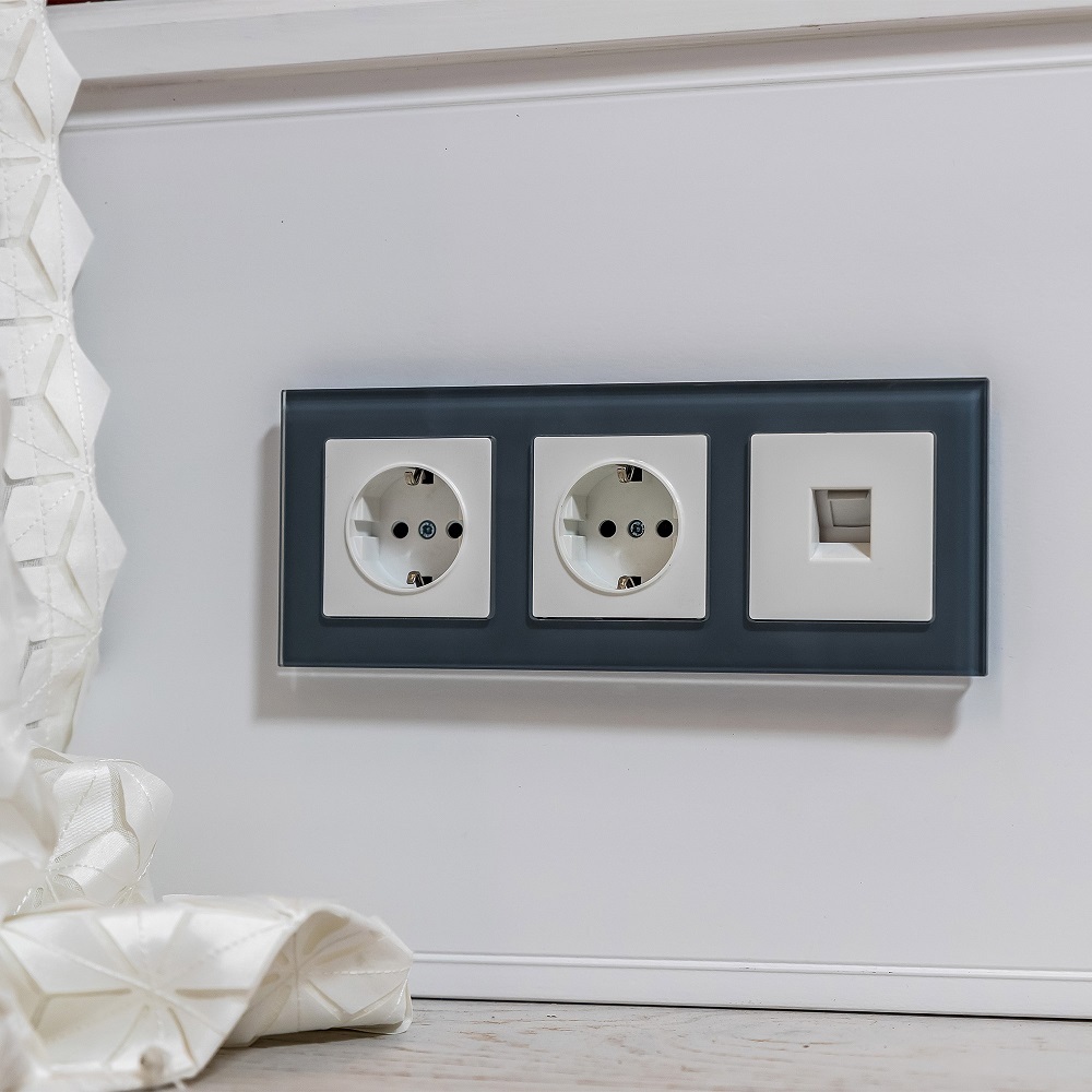 Розетка компьютерная Werkel встраиваемая белая RJ45 (a051136)