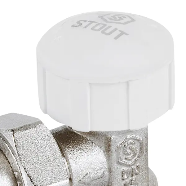 Термостатический клапан Stout SVT-0002-000015 1/2" угловое подключение