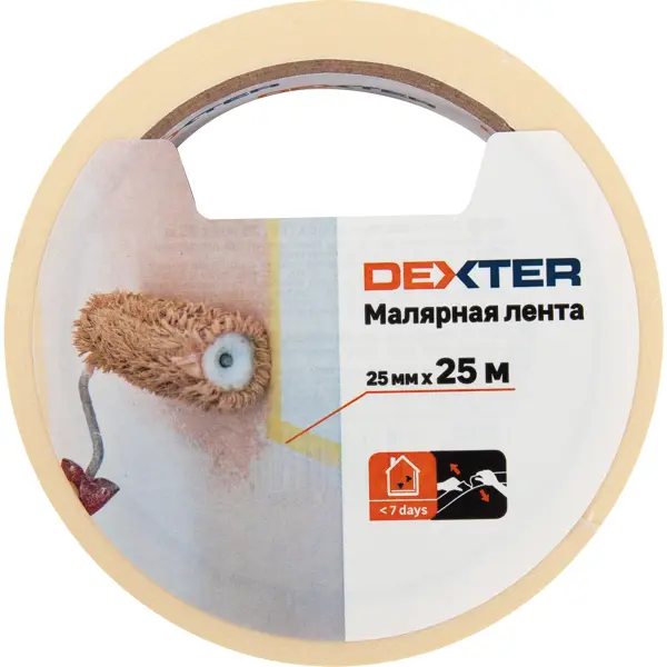 Лента малярная Dexter 25 мм x 25 м