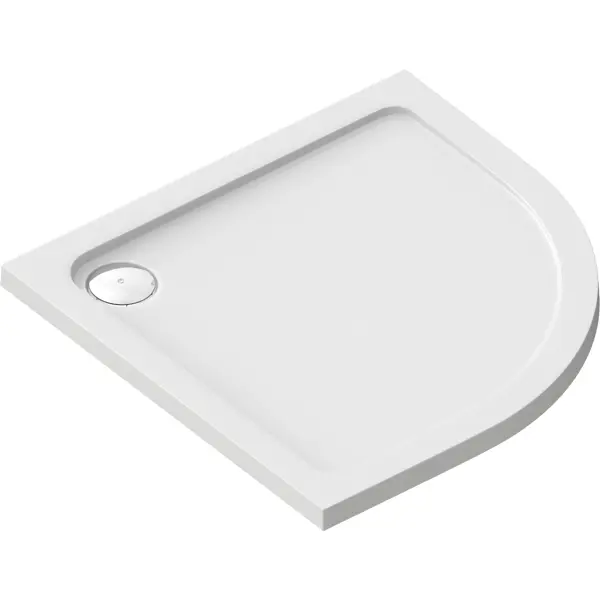Душевой поддон Sensea Slim акриловый 1/4 круга 90x90 см