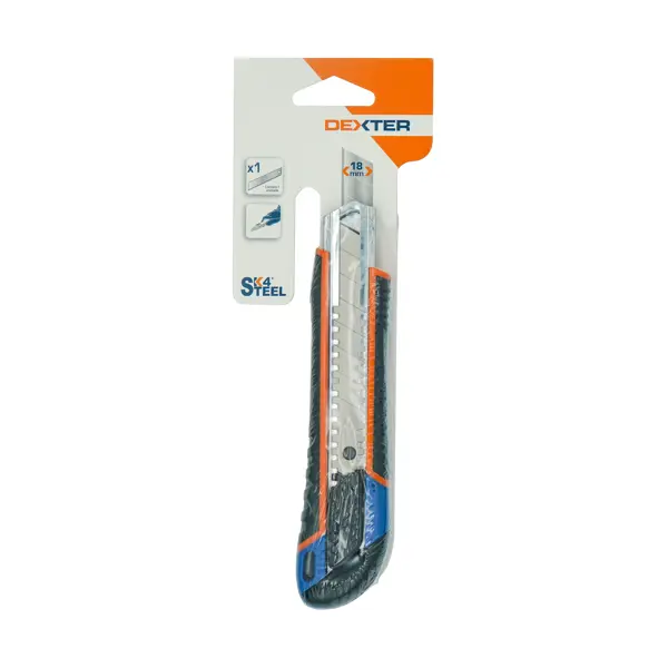 Нож строительный Dexter QM-CT7019 биметалл 18 мм