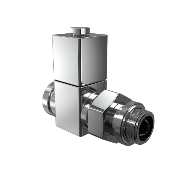 Комплект регулирующих вентилей для радиатора осевой Royal Thermo Cube 1/2" латунь