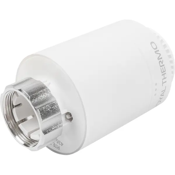 Термостатическая головка жидкостная Royal Thermo Smart Heat M30x1.5 белая