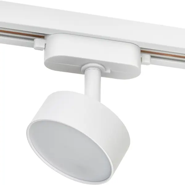 Трековый светильник спот светодиодный поворотный Ritter Artline 75x30мм 10Вт до 4.5м² 4000К металл белый