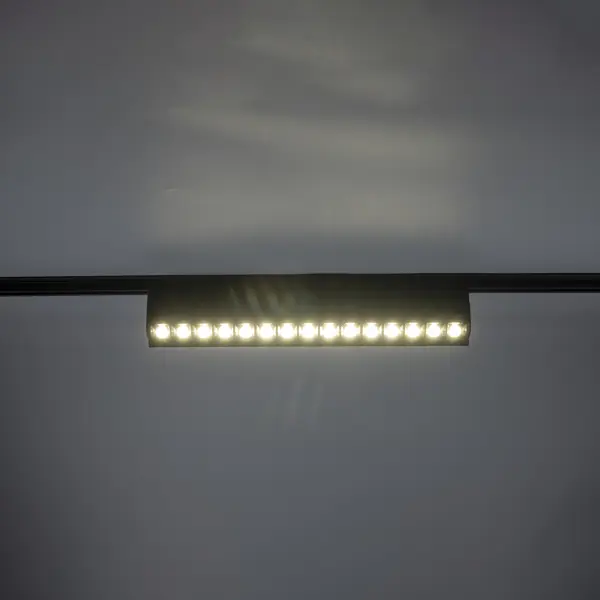 Трековый светильник линейный светодиодный Jazzway PTR 2130R 30 Вт 4000 К однофазный цвет черный