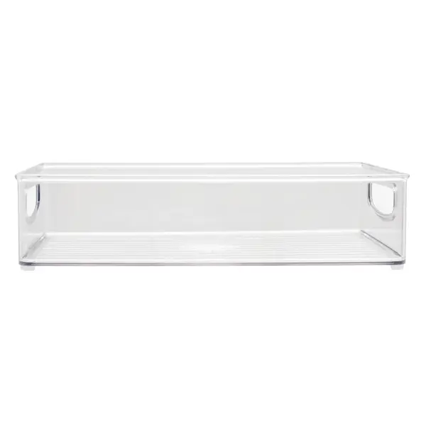 Емкость для холодильника 1 отсек Delinia LM 15.2x7.5x31.23 см пластик цвет прозрачный