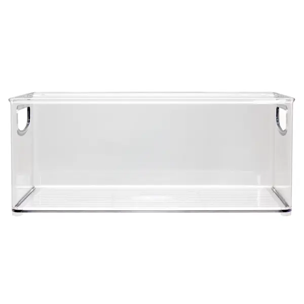 Емкость для холодильника 1 отсек Delinia LM 15.2x12.7x31.23 см пластик цвет прозрачный