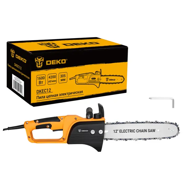 Пила электрическая Deko DKEC12 1600 Вт 30.4 см