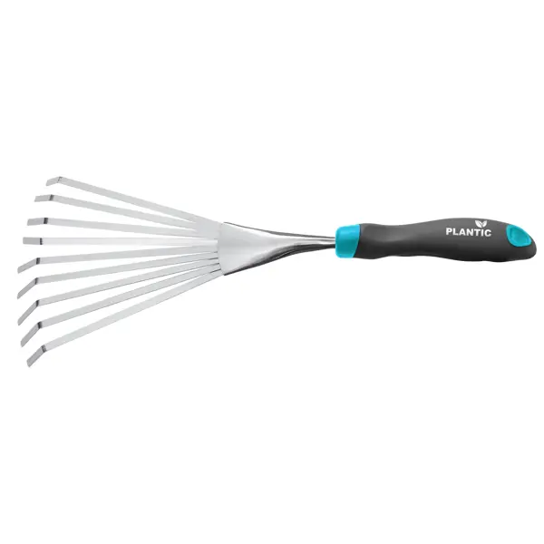 Грабли веерные Fiskars Plantic Light Optimum 37 см нержавеющая сталь