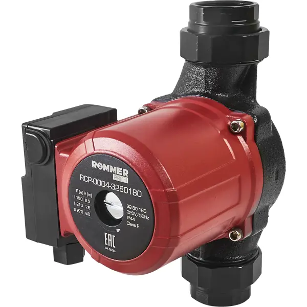 Циркуляционный насос Rommer Profi 32/8 180 мм с гайками 2"