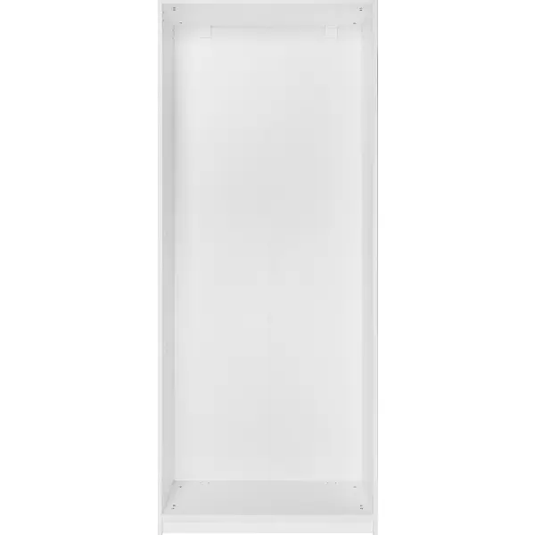 Каркас шкафа Лион 80x200.2x41.7 см ЛДСП цвет белый с петлями