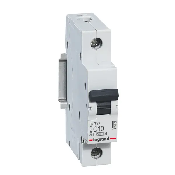 Автоматический выключатель Legrand RX3 1P C10 А 4.5 кА