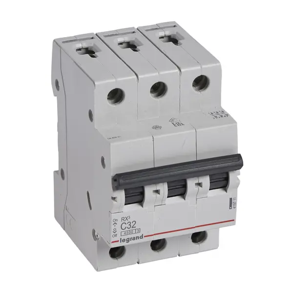 Автоматический выключатель Legrand RX3 3P C32 А 4.5 кА