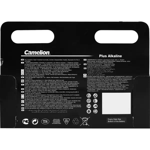Батарейка Camelion Plus Alkaline LR03-HP12 алкалиновая LR03 AAA 12 шт.