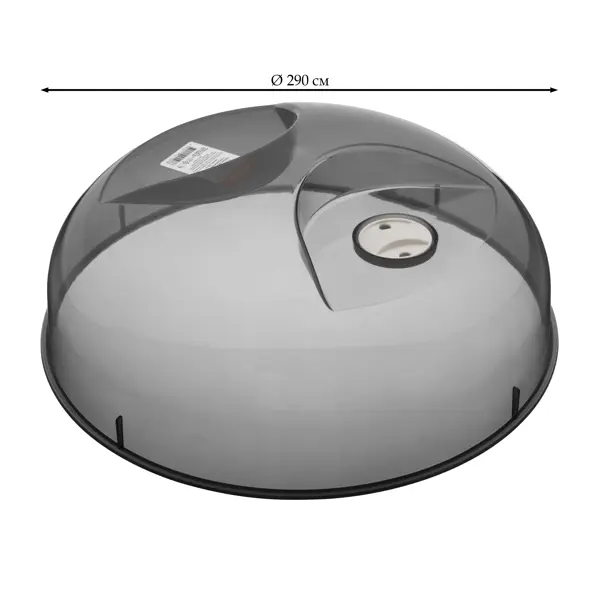 Крышка для СВЧ Phibo 29x10.5 см цвет черный