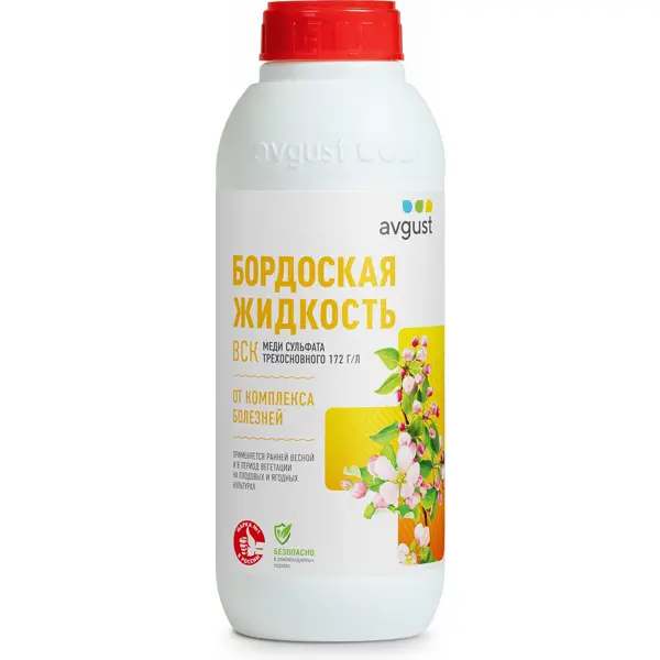 Бордоская жидкость Август От болезней 1 л