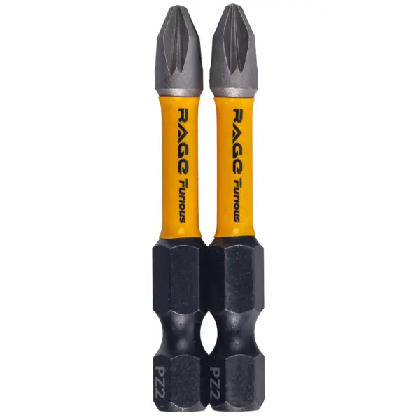 Бита ударная Rage Furious 554274 PZ2x50 мм, 2 шт.