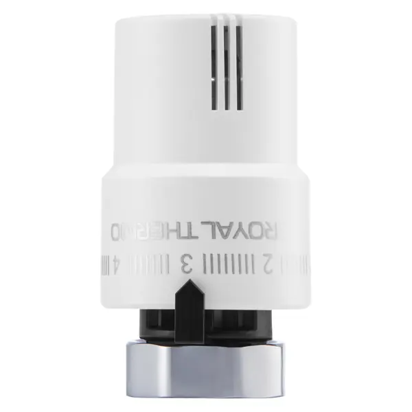 Термостатическая головка жидкостная Royal Thermo RTO 08.01 M30x1.5 белая