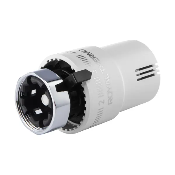 Термостатическая головка жидкостная Royal Thermo RTO 08.01 M30x1.5 белая