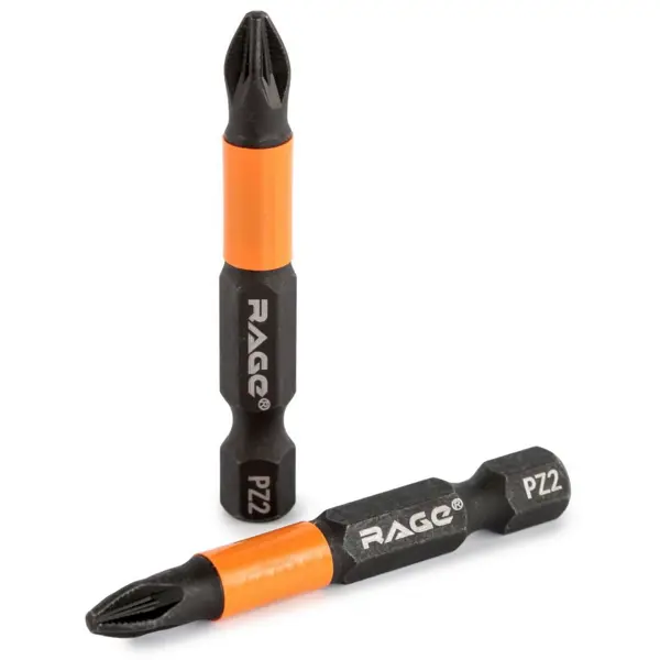 Бита магнитная Rage 554161 PZ2x50 мм, 2 шт.