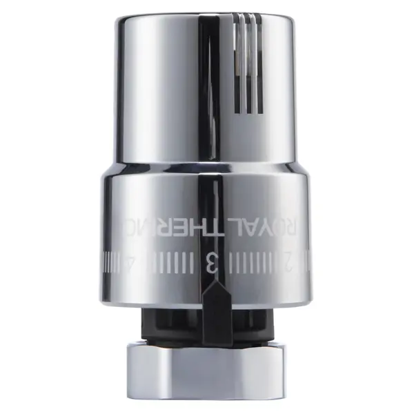 Термостатическая головка жидкостная Royal Thermo M30x1.5 хром