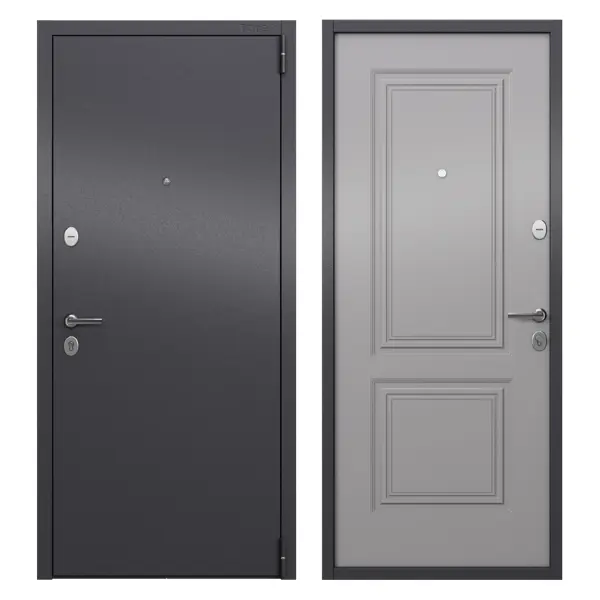 Дверь входная металлическая Гибсон 95x205 см правая классик ферро